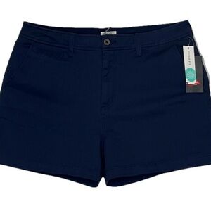 Market & Spruce Dark Blue Women's Shorts